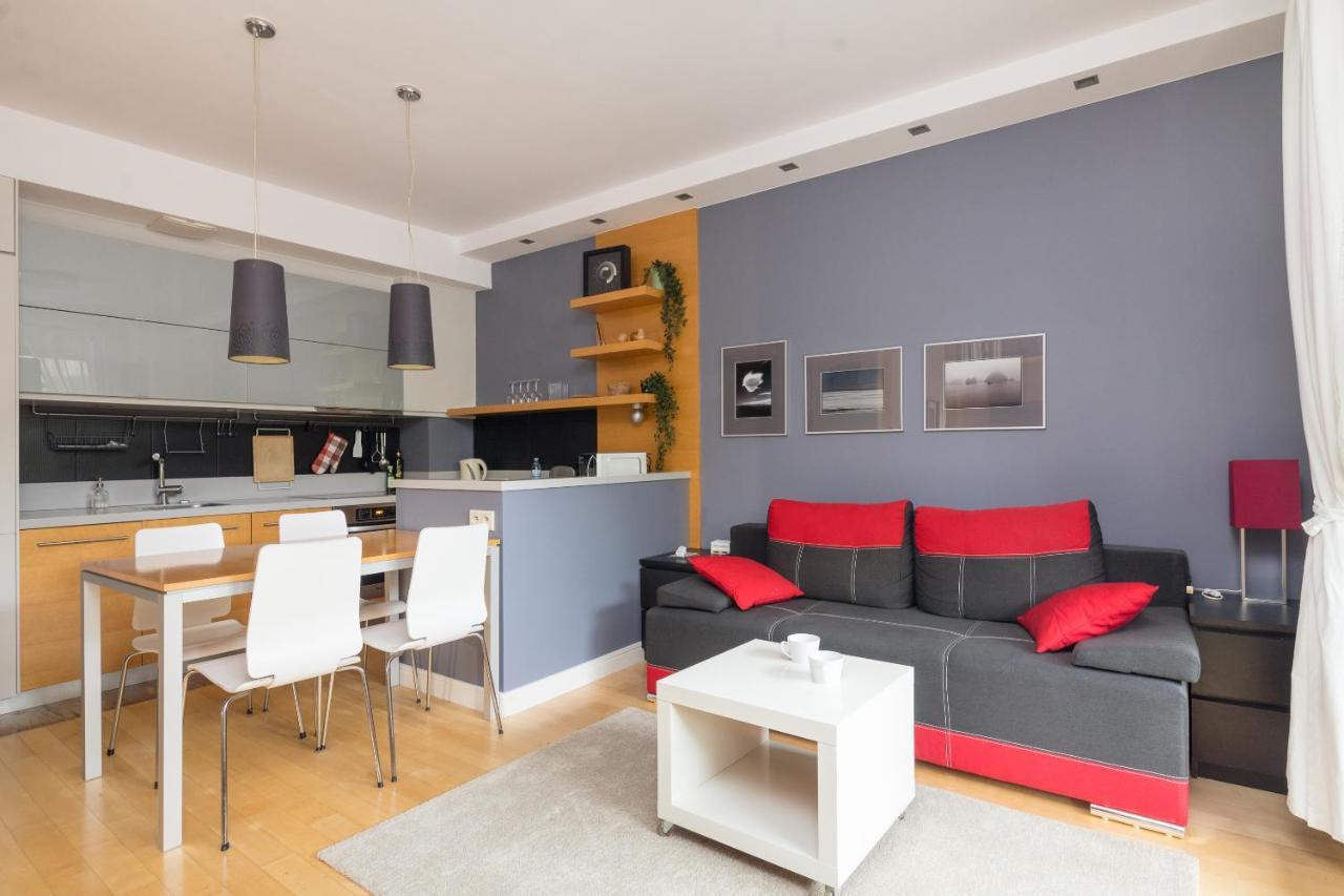 Metro Pole Mokotowskie Cosy Apartment Warschau Exterior foto