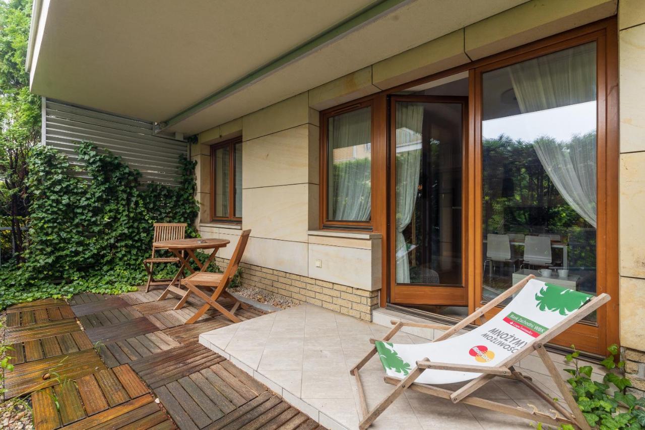 Metro Pole Mokotowskie Cosy Apartment Warschau Exterior foto
