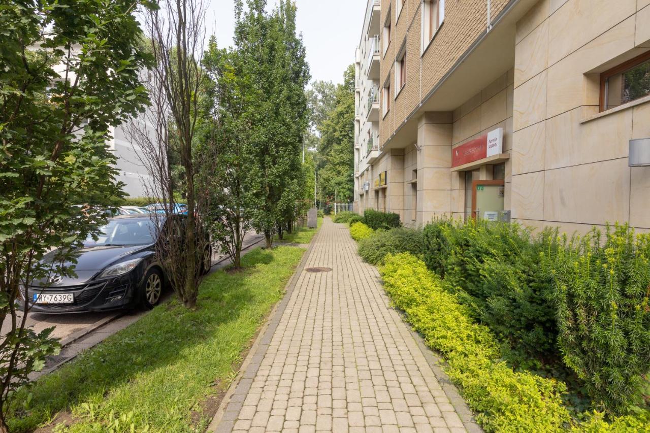 Metro Pole Mokotowskie Cosy Apartment Warschau Exterior foto
