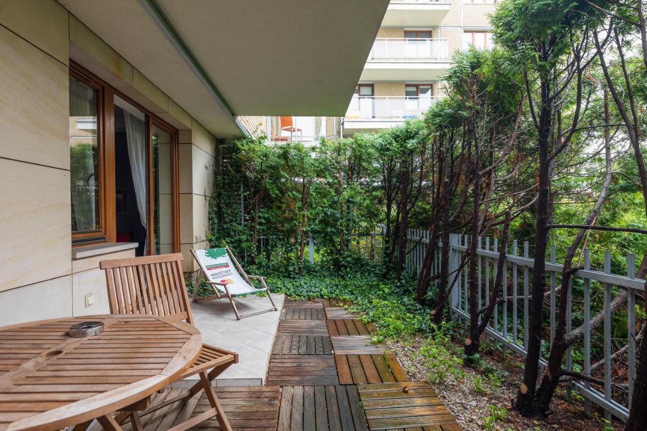 Metro Pole Mokotowskie Cosy Apartment Warschau Exterior foto