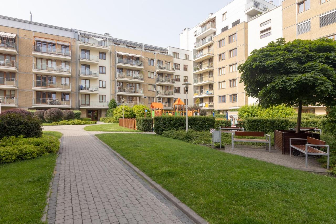 Metro Pole Mokotowskie Cosy Apartment Warschau Exterior foto